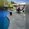 To ensure this homeowner receives the most reliable concrete repair approach, our System Design Specialist carried out an extensive inspection on the entire pool deck.