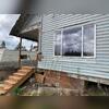 These wooden board don't provide the support that this home needed to prevent sloping floors.