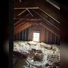 The old insulation was placed in such a way that did not create a working attic space.