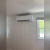 This 9,000 BTU unit also modulates as needed to maintain the desired set point. Both indoor units have occupancy sensors that back off the temperature set point when they detect the room has been vacated for a prolonged period of time.