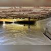 A fully encapsulated crawlspace in Prescott, Arizona, with CleanSpace vapor barrier installed on floors and walls for superior moisture protection and energy efficiency.