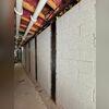 Lightweight carbon fiber material provides strong support for damaged foundation walls.