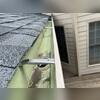 The original gutters are ready to be upgraded and replaced with Gutter Shutter clog-free gutters.