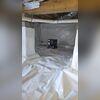 Our project was topped off with our SaniDry Sedona dehumidifier, which was tied into one of the sump pumps we installed. Its condensation line is tied into the sump pump because it can collect up to 99 pints of water out of the air in a day, (if needed be) and it will automatically discharge the...