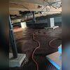 This is our dimpled drainage matting we nailed to the floor. This will help make the vapor barrier we installed over it more comfortable to crawl across. It also helps create channels for moisture to travel through beneath the vapor barrier.