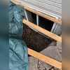 A persistent leak from this egress window in Robins, IA was a clear sign of trouble. Our inspection revealed the culprit: insufficient drainage within the window well, leading to water intrusion.
