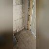 Throughout this walk-in basement, where the walls and floors meet, there were areas that indicated that moisture had built up in the space. When moisture and water build up, there is a chance for mold and mildew growth, as well as damage to the concrete floor and walls.