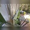 Foundation settlement caused this porch to separate from the home.