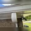 We inspected the entire gutter system to confirm the lack of performance.