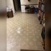 Floor Before Removing Tiles.