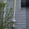 Radon fan installed as part of the mitigation system to help reduce radon levels.
