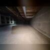 Before the encapsulation, the crawlspace had a bare concrete floor that allowed moisture to seep into the space.