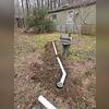 To help control water around the home, our team began by installing a new exterior drainage line with a catch basin. This system directs water away from the foundation, preventing pooling near the home and reducing the risk of crawl space moisture issues.