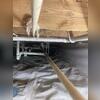 CleanSpace encapsulated the crawl space to keep the moisture and humidity  from filtering into the basement and weakening the supports, and creating an unstable environment.