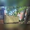 6' Privacy Natural Pressure Treated Wood Fence/ (1) 4' gate