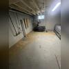 The basement before being waterproofed.