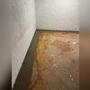 Our WaterGuard system was placed along the perimeter, then sealed with concrete to create a permanent solution for water seepage.