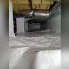 Master Services wrapped not only the crawl space floor but also the support piers with CleanSpace&reg;, ensuring no gaps for moisture or pests. The result is a seamless finish that safeguards the home's structure and improves overall durability.