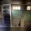 This aging home has cracks in the basement due to settlement.