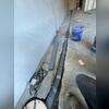 Our drainage system is installed and leads to the sump pump, allowing any collected water to flow through the sump pump and out through the drainage lines.