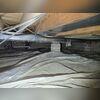 Before work began, excess humidity made this crawl space an unhealthy environment.