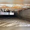 The existing liner will be removed from the crawlspace and replaced with DrainageMatting and CleanSpace.