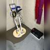 Now in place, the sump pump is the heart of the basement waterproofing system, ready to activate whenever water is detected.