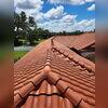 This is what a brand new tile roof looks like!