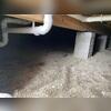 This crawl space was brand new, but the homeowners wanted it encapsulated as soon as possible to keep it in pristine condition.