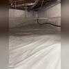 When we install the CleanSpace Liner, the home is isolated from the earth, completely and permanently.