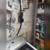 In this High Point, NC basement, the laundry area revealed severe foundation warning signs. The block wall showed evidence of bowing and horizontal displacement, along with crazing cracks that signal stress from hydrostatic soil pressure. Moisture intrusion left behind efflorescence, dark staining,...