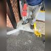 Our crew lifted this sunken driveway using PolyLevel Foam Injections. We drilled small holes in the concrete, injected high-density polyurethane foam beneath the slab, and watched as the expanding foam gently raised the concrete back to a level position, providing a long-lasting, stable solution.