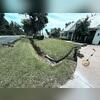 The homeowners in Elkton, FL were dealing with improper water flow around their property. Roof runoff and surface water were pooling near the driveway and front yard, creating erosion risks and pushing excess water toward the foundation. To solve this, our team planned a new buried discharge line...