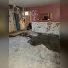 Before the waterproofing project, the basement had major moisture issues.
