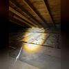 The existing insulation that was in the attic was doing this home no favors!