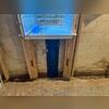 WellDuct was installed under the window to guide any leakage to the sump pump for removal.