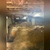 Before work began, excess humidity made this crawl space an unhealthy environment.