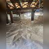 This crawl space is now sealed with our durable CleanSpace vapor barrier system.