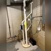 This patented sump pump is equipped with a 1/3 and 1/2 horsepower pump as well as a battery backup to keep this basement dry in all sorts of situations!