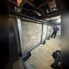Before concrete is poured, WaterGuard is fitted to capture wall and floor seepage.