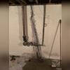 Before the Xypex System can be used on the crack, the area must be prepped and ready! We first chip out any faulty concrete and remove all loose materials from the area. Then the crack is saturated with clean water.