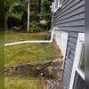 The IceGuard discharge line system is installed on the outside of the home and prevents flooding in the event of a clogged or frozen discharge line.