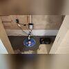 This photo shows the first SuperSump we installed for this waterproofing system. The SuperSump has a 1/3 HP Zoeller cast-iron pump insides its liner. It also has an airtight lid, an airtight floor drain, and an alarm system. Each SuperSump was upgraded with an UltraSump battery backup, adding a...