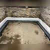 An in-progress photo of our WaterGuard installation before concrete is poured.