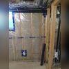This is about where will will drill into the slab and the radon system will start.