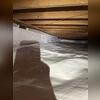 The crawl space of this home will stay cleaner and drier thanks to our CleanSpace Liner.