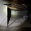 Before encapsulation, this eerie crawl space was dirty, damp, and showed signs of pest activity.