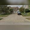 This is what the driveway looked like from the street before we started.