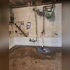 The sump pump provides an essential safeguard against flooding.