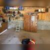 The homeowner contacted DBS after a severe storm caused this concrete block wall to shift inward and crack. The damage raised serious concerns about potential structural failure.